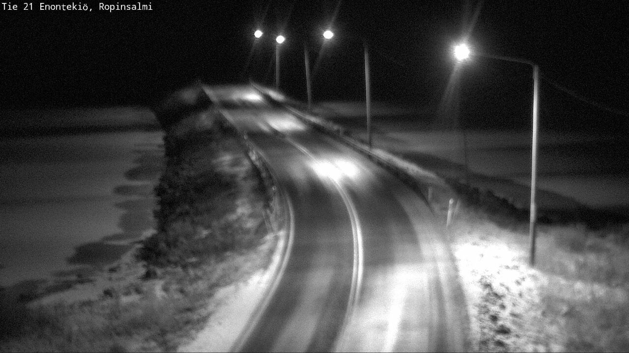 Kelikamerat Kuva Tie 21 Enontekiö, Ropinsalmi, Enontekiö, Lappi