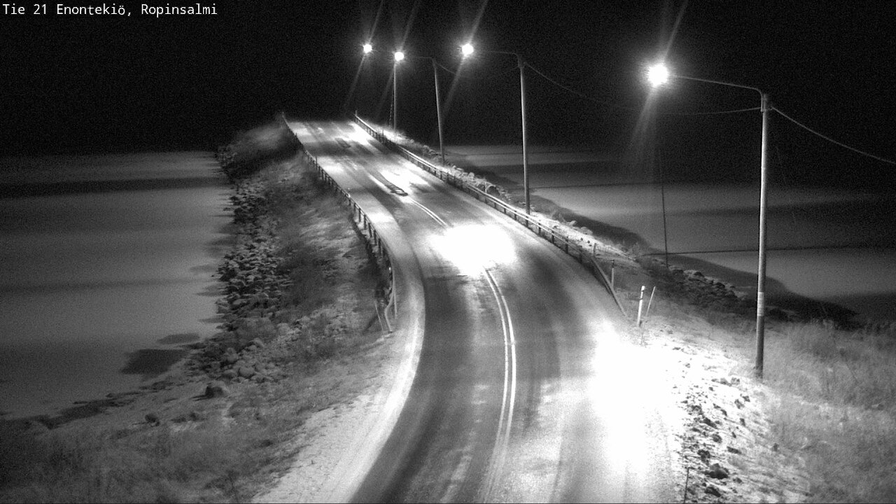 Kelikamerat Kuva Tie 21 Enontekiö, Ropinsalmi, Enontekiö, Lappi