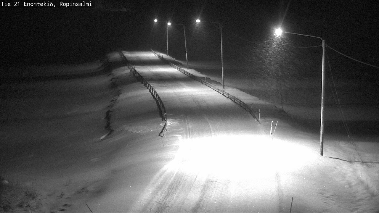 Kelikamerat Kuva Tie 21 Enontekiö, Ropinsalmi, Enontekiö, Lappi