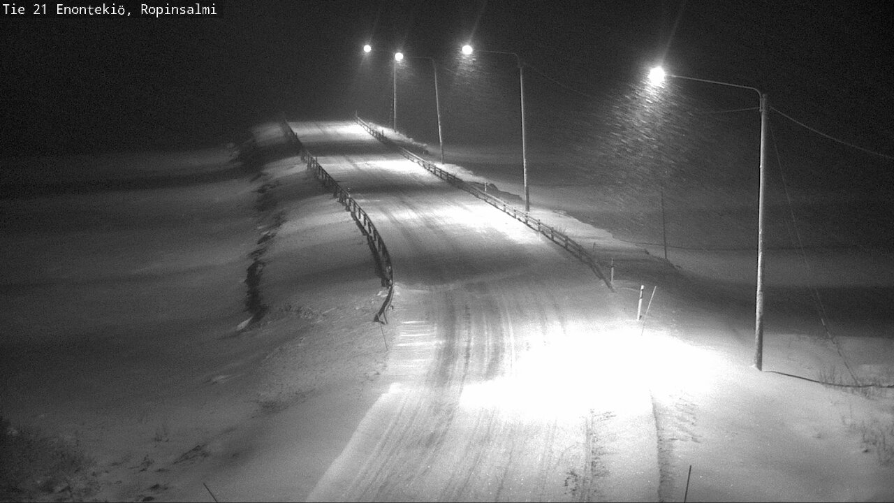 Kelikamerat Kuva Tie 21 Enontekiö, Ropinsalmi, Enontekiö, Lappi