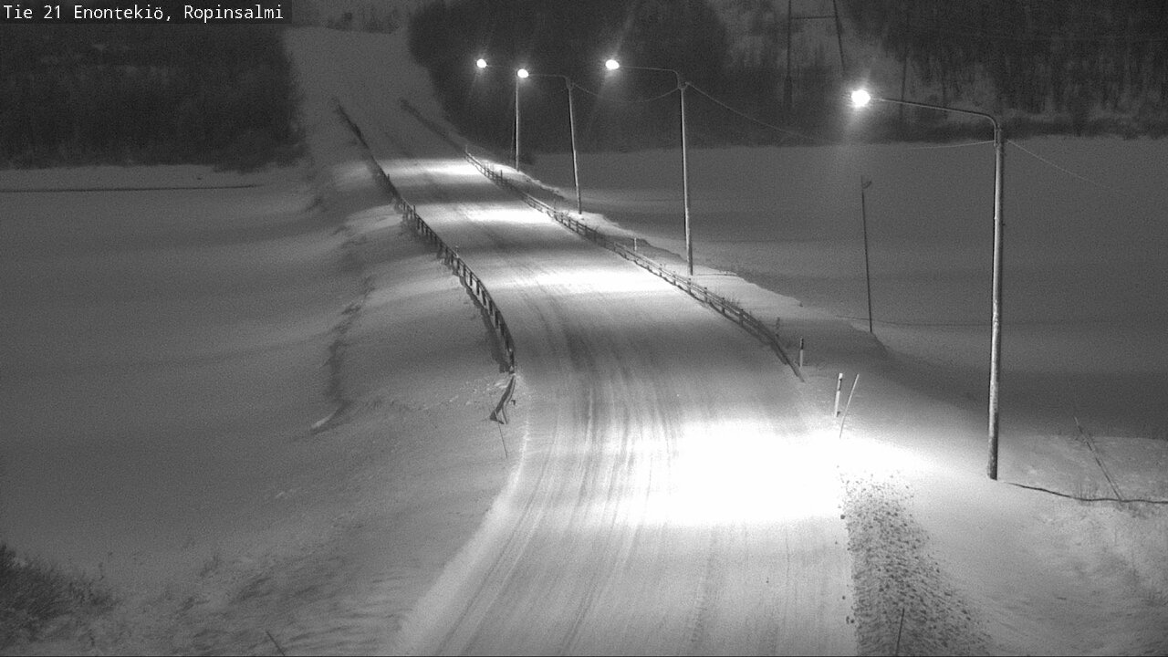 Kelikamerat Kuva Tie 21 Enontekiö, Ropinsalmi, Enontekiö, Lappi