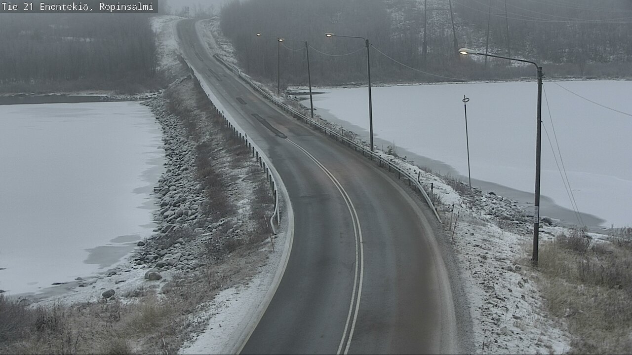 Kelikamerat Kuva Tie 21 Enontekiö, Ropinsalmi, Enontekiö, Lappi