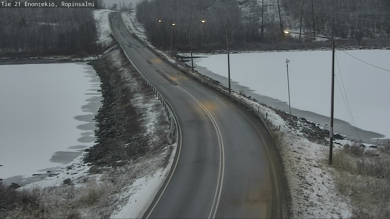 Kelikamerat Kuva Tie 21 Enontekiö, Ropinsalmi, Enontekiö, Lappi