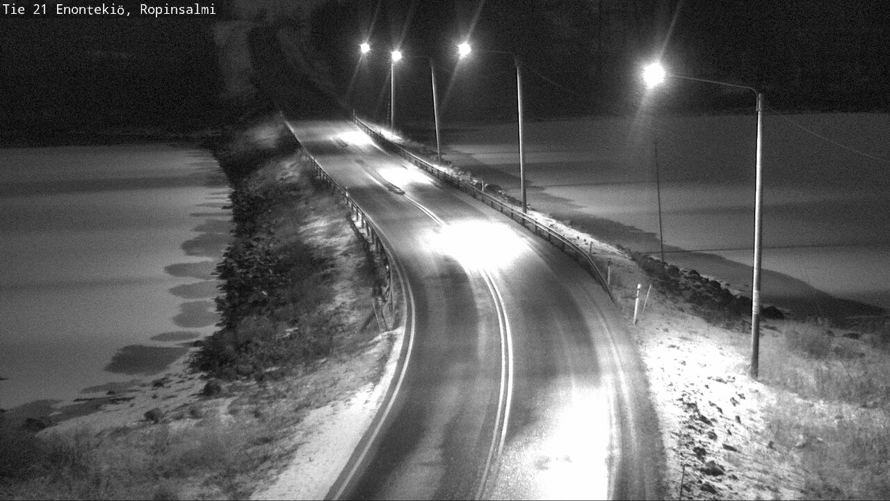 Kelikamerat Kuva Tie 21 Enontekiö, Ropinsalmi, Enontekiö, Lappi