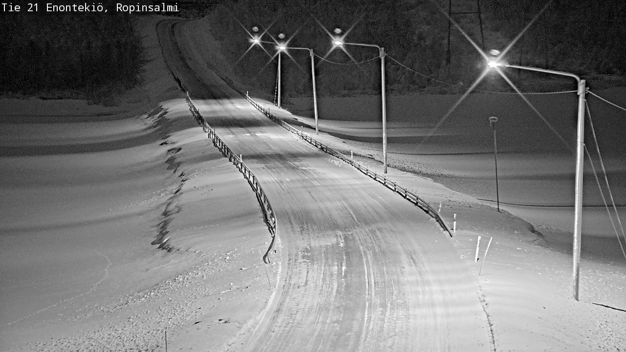 Kelikamerat Kuva Tie 21 Enontekiö, Ropinsalmi, Enontekiö, Lappi