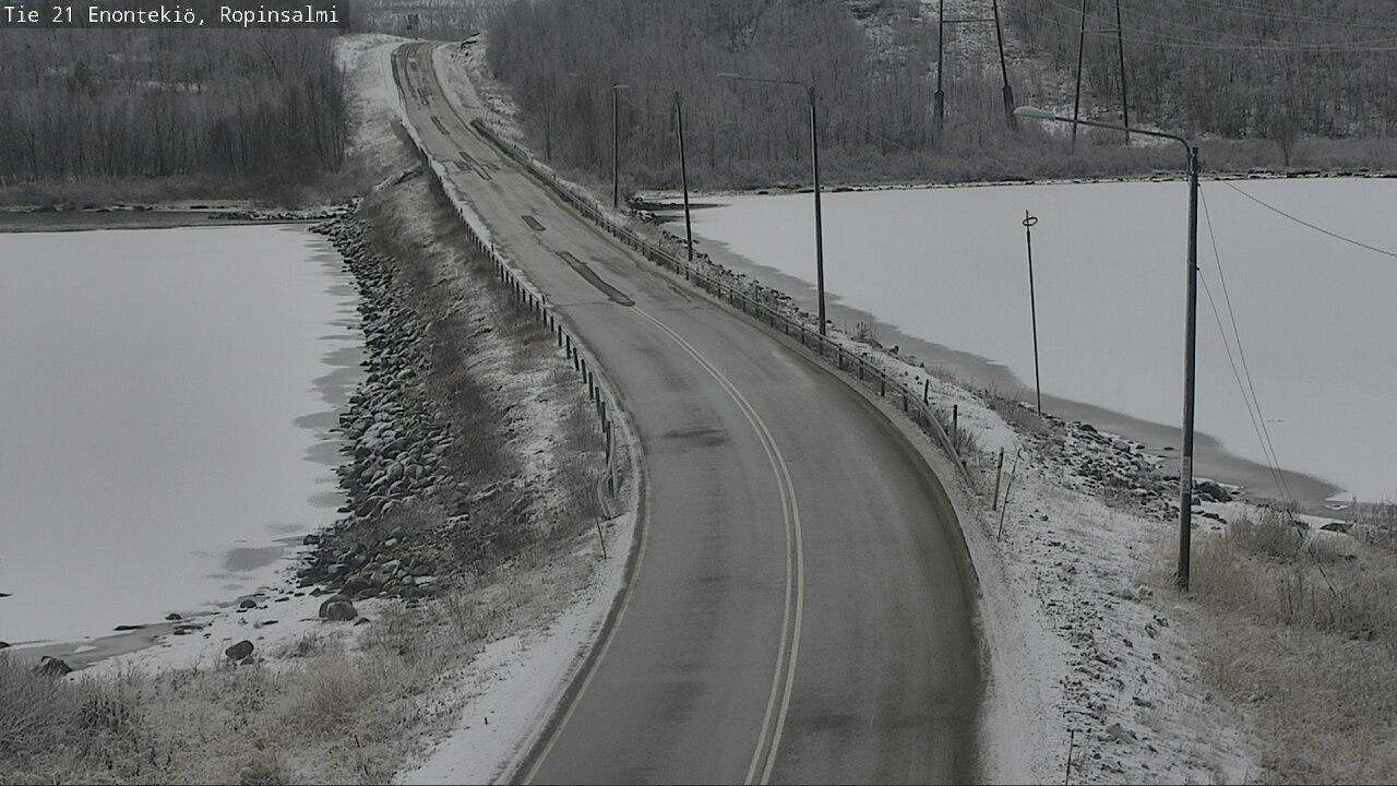 Kelikamerat Kuva Tie 21 Enontekiö, Ropinsalmi, Enontekiö, Lappi