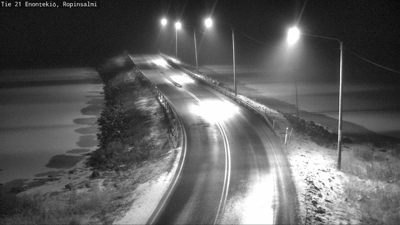 Kelikamerat Kuva Tie 21 Enontekiö, Ropinsalmi, Enontekiö, Lappi