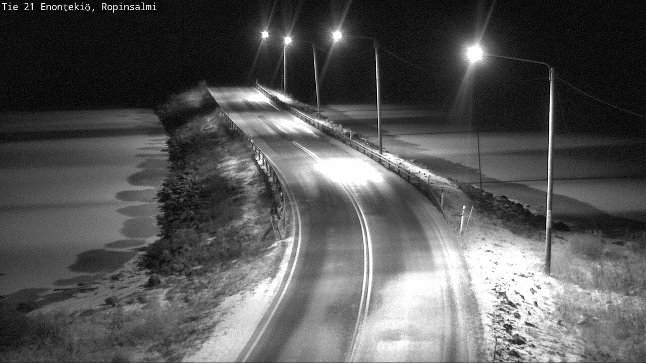 Kelikamerat Kuva Tie 21 Enontekiö, Ropinsalmi, Enontekiö, Lappi