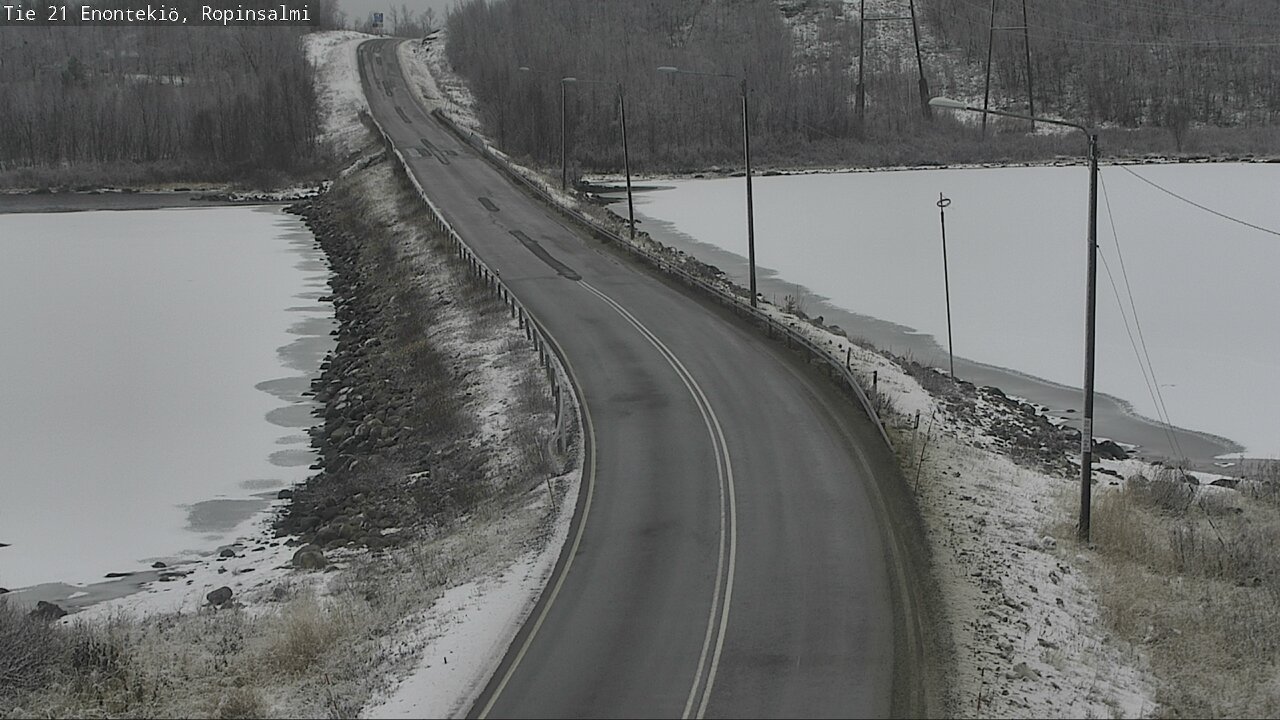 Kelikamerat Kuva Tie 21 Enontekiö, Ropinsalmi, Enontekiö, Lappi