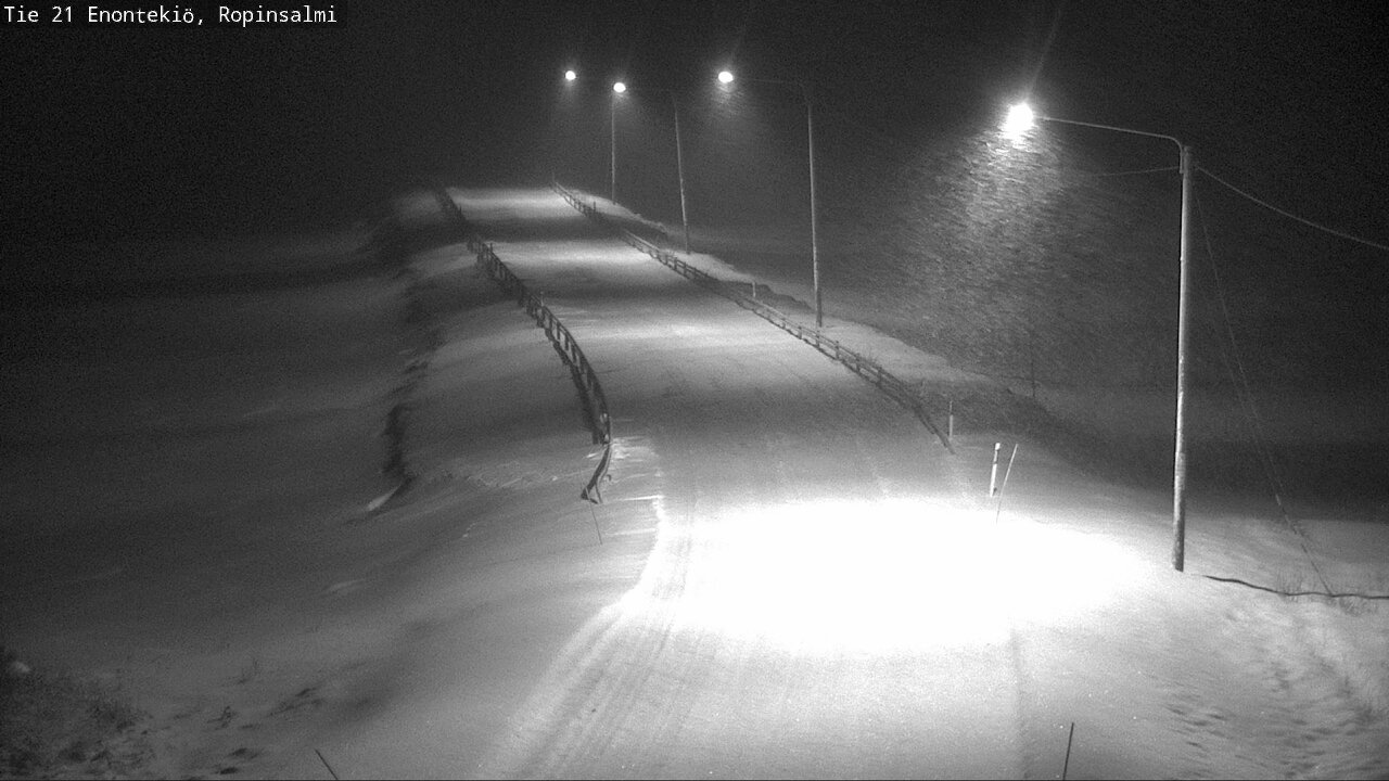 Kelikamerat Kuva Tie 21 Enontekiö, Ropinsalmi, Enontekiö, Lappi