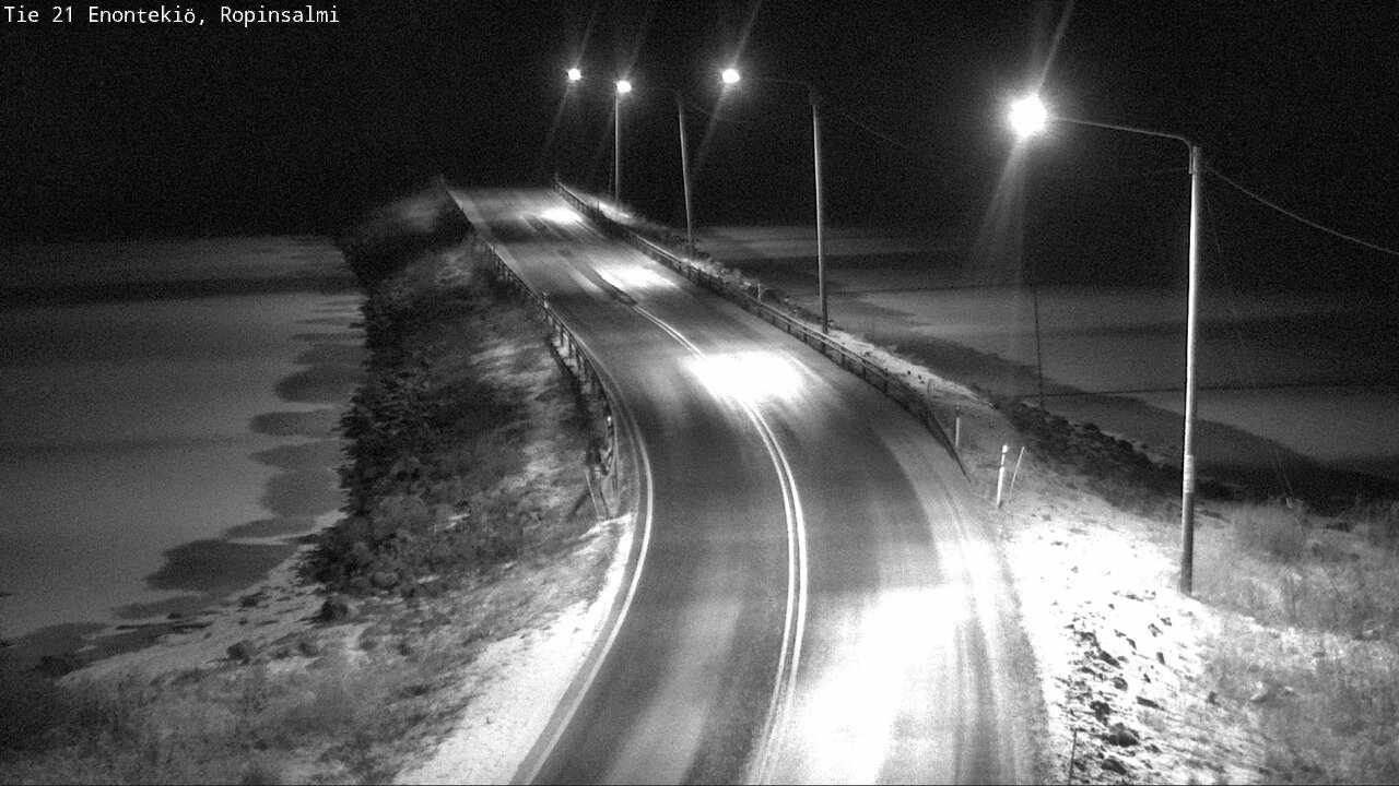 Kelikamerat Kuva Tie 21 Enontekiö, Ropinsalmi, Enontekiö, Lappi