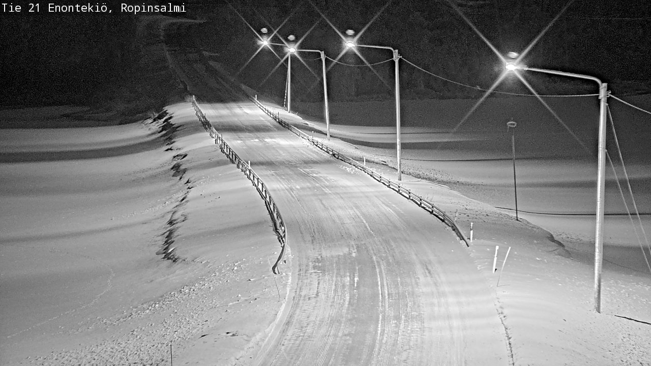 Kelikamerat Kuva Tie 21 Enontekiö, Ropinsalmi, Enontekiö, Lappi