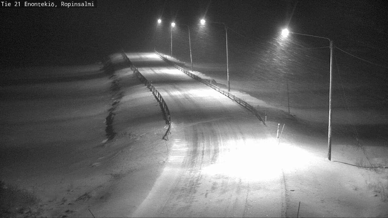 Kelikamerat Kuva Tie 21 Enontekiö, Ropinsalmi, Enontekiö, Lappi