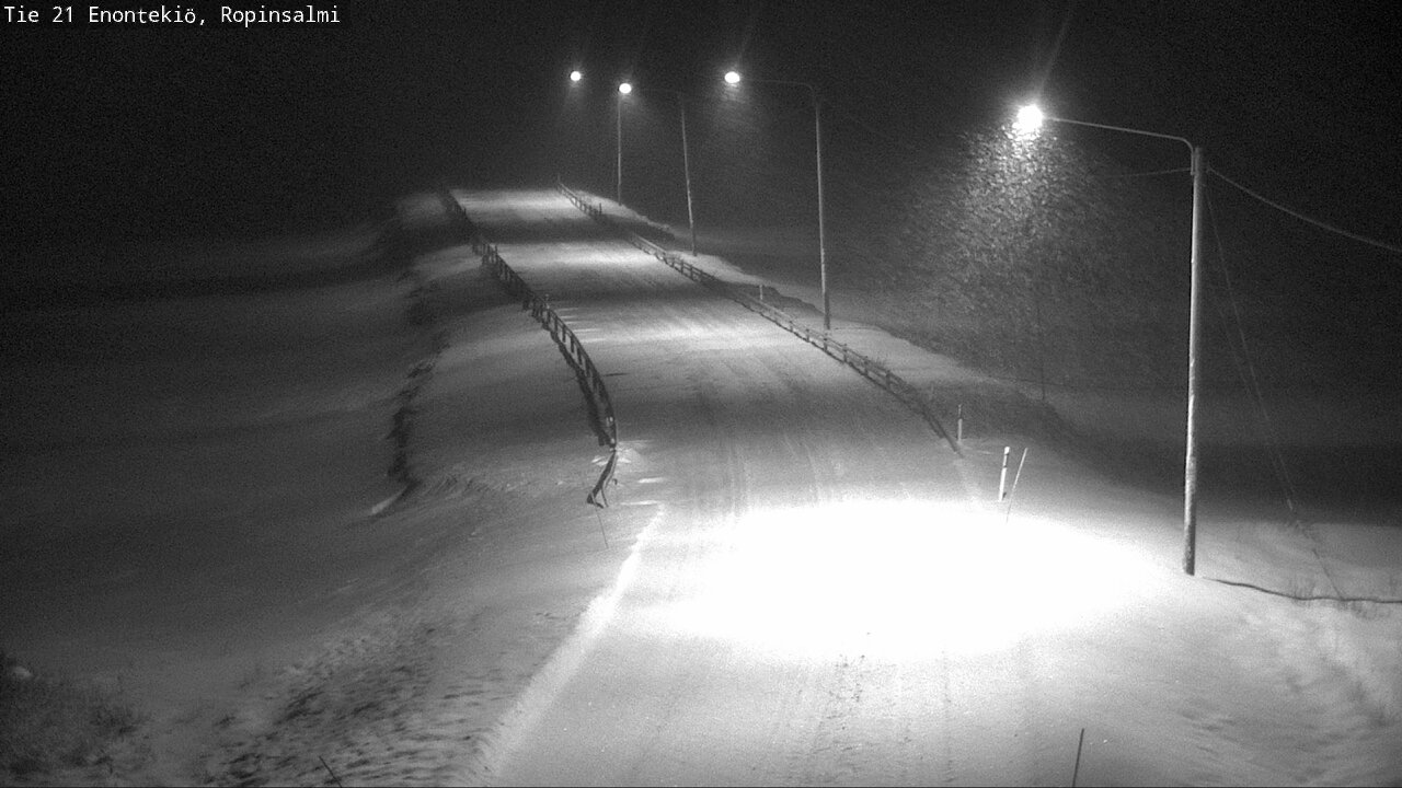 Kelikamerat Kuva Tie 21 Enontekiö, Ropinsalmi, Enontekiö, Lappi