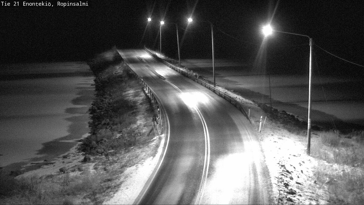 Kelikamerat Kuva Tie 21 Enontekiö, Ropinsalmi, Enontekiö, Lappi