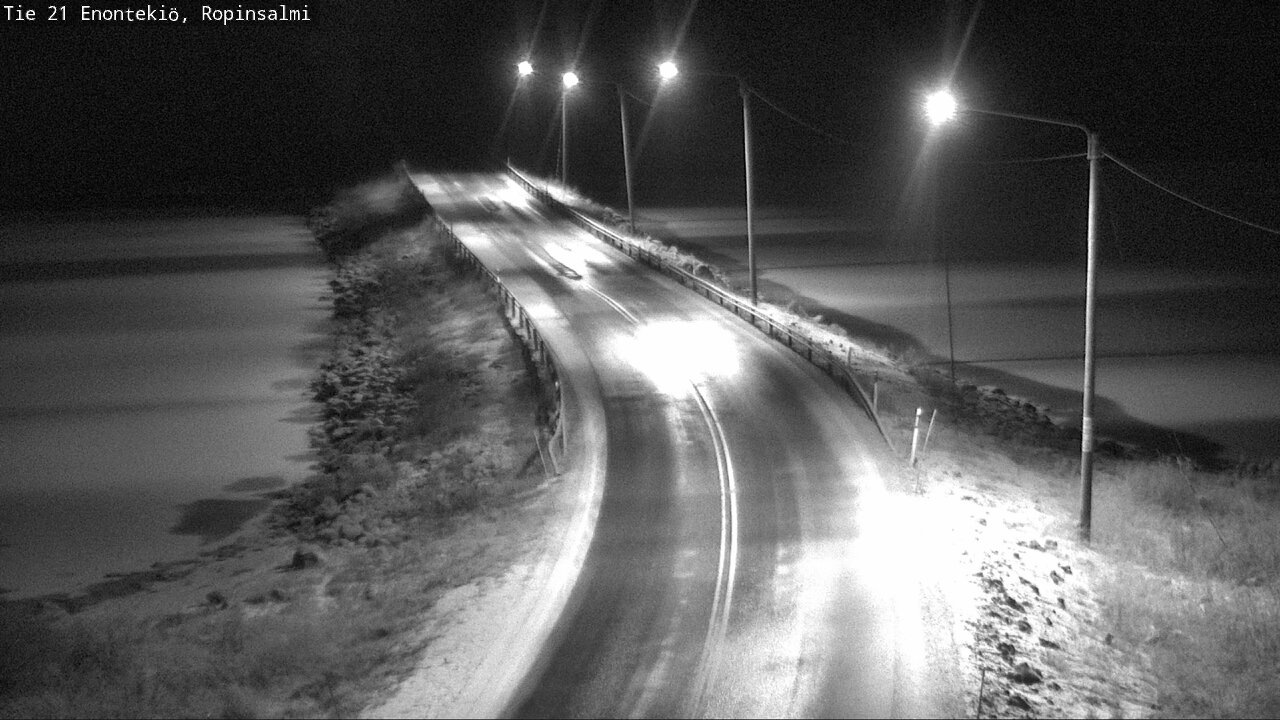 Kelikamerat Kuva Tie 21 Enontekiö, Ropinsalmi, Enontekiö, Lappi