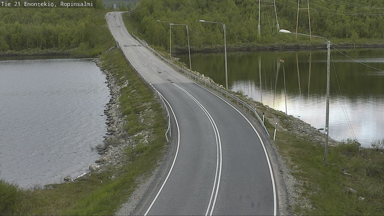 Kelikamerat Kuva Tie 21 Enontekiö, Ropinsalmi, Enontekiö, Lappi