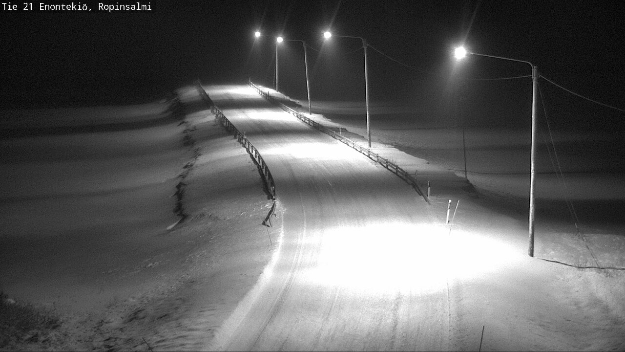 Kelikamerat Kuva Tie 21 Enontekiö, Ropinsalmi, Enontekiö, Lappi