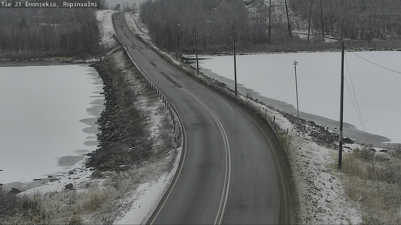 Kelikamerat Kuva Tie 21 Enontekiö, Ropinsalmi, Enontekiö, Lappi