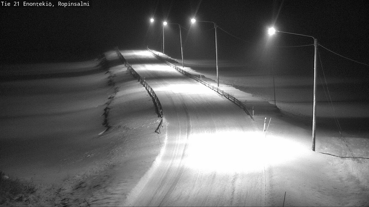 Kelikamerat Kuva Tie 21 Enontekiö, Ropinsalmi, Enontekiö, Lappi