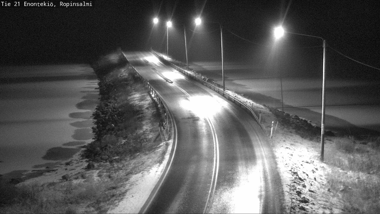 Kelikamerat Kuva Tie 21 Enontekiö, Ropinsalmi, Enontekiö, Lappi