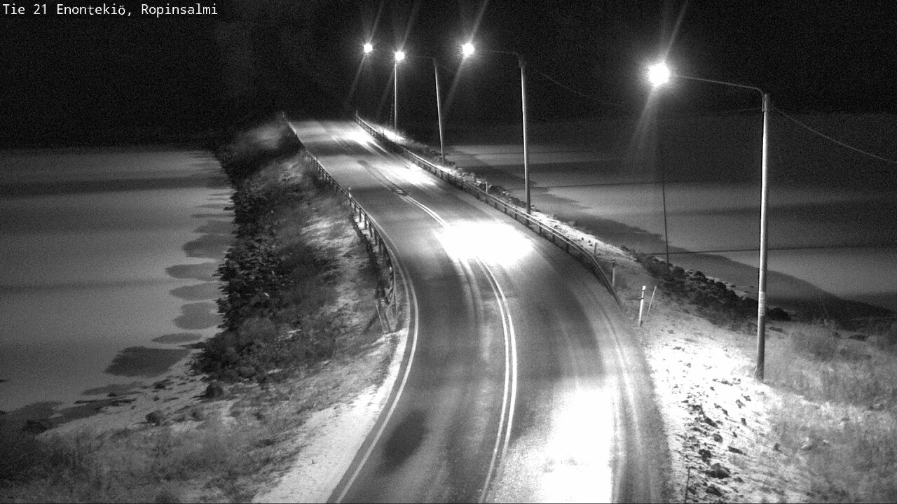 Kelikamerat Kuva Tie 21 Enontekiö, Ropinsalmi, Enontekiö, Lappi