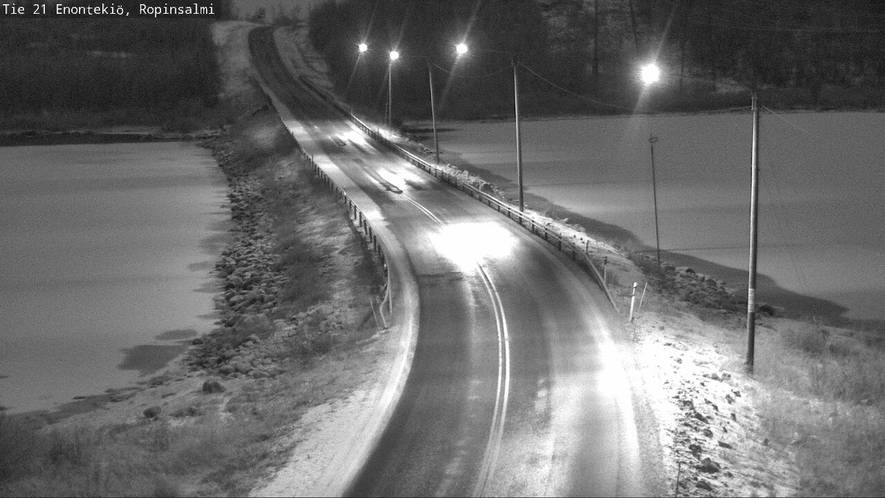 Kelikamerat Kuva Tie 21 Enontekiö, Ropinsalmi, Enontekiö, Lappi