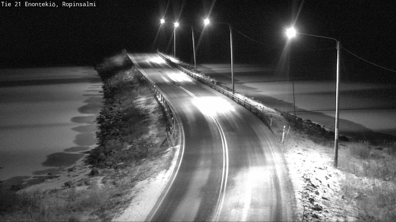 Kelikamerat Kuva Tie 21 Enontekiö, Ropinsalmi, Enontekiö, Lappi