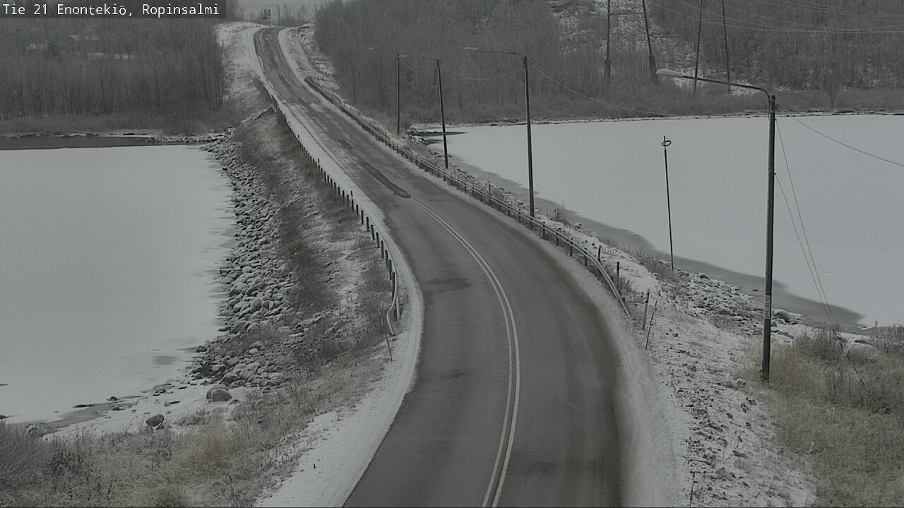 Kelikamerat Kuva Tie 21 Enontekiö, Ropinsalmi, Enontekiö, Lappi