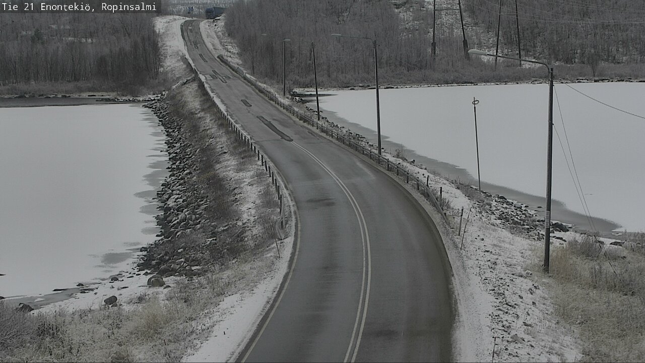 Kelikamerat Kuva Tie 21 Enontekiö, Ropinsalmi, Enontekiö, Lappi