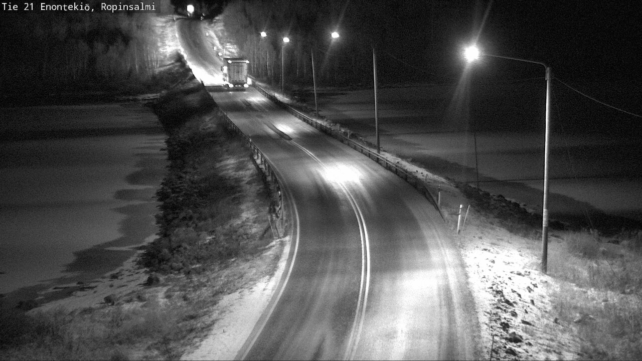 Kelikamerat Kuva Tie 21 Enontekiö, Ropinsalmi, Enontekiö, Lappi