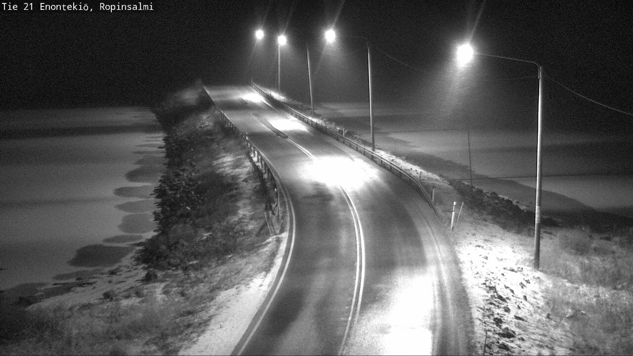 Kelikamerat Kuva Tie 21 Enontekiö, Ropinsalmi, Enontekiö, Lappi