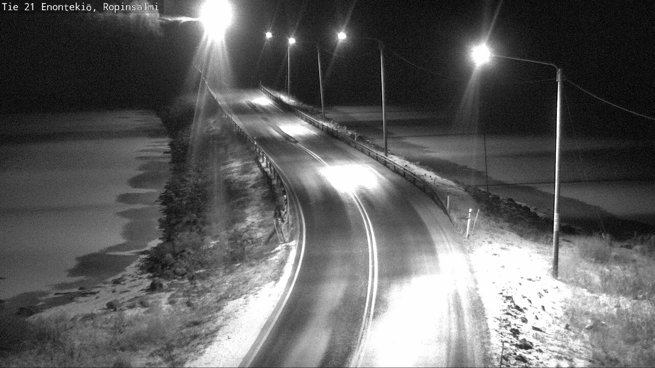 Kelikamerat Kuva Tie 21 Enontekiö, Ropinsalmi, Enontekiö, Lappi