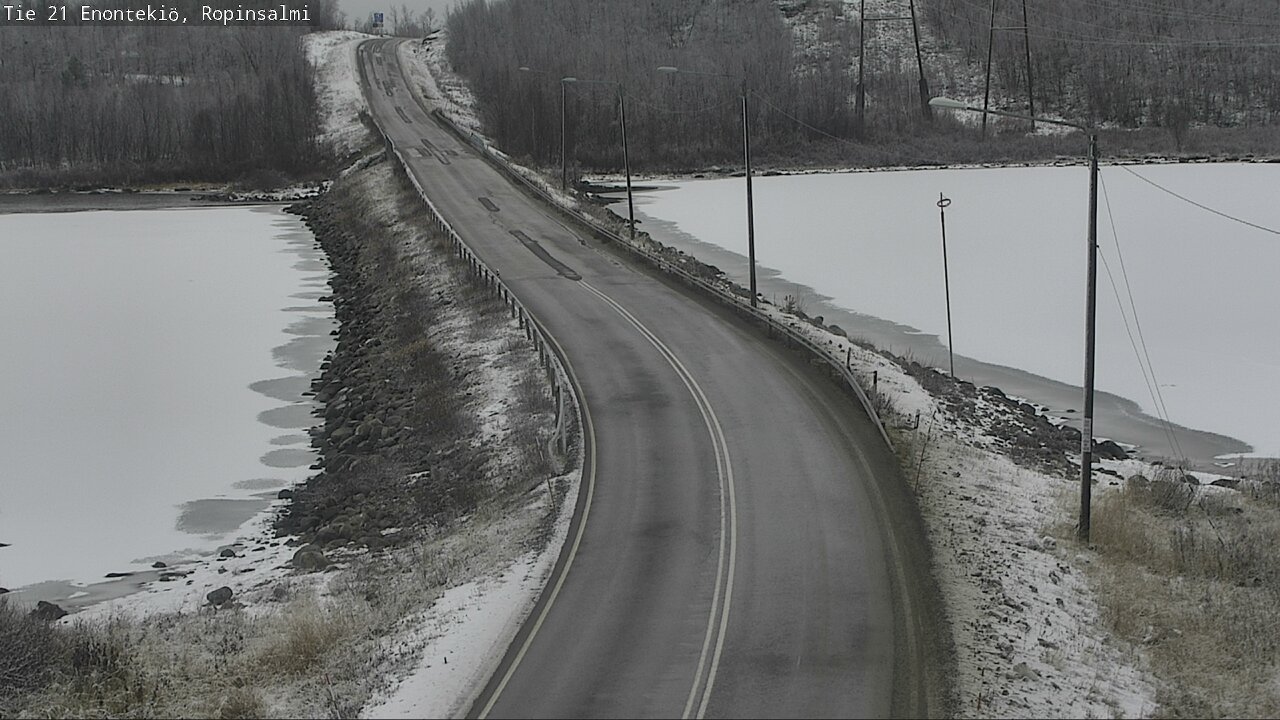 Kelikamerat Kuva Tie 21 Enontekiö, Ropinsalmi, Enontekiö, Lappi