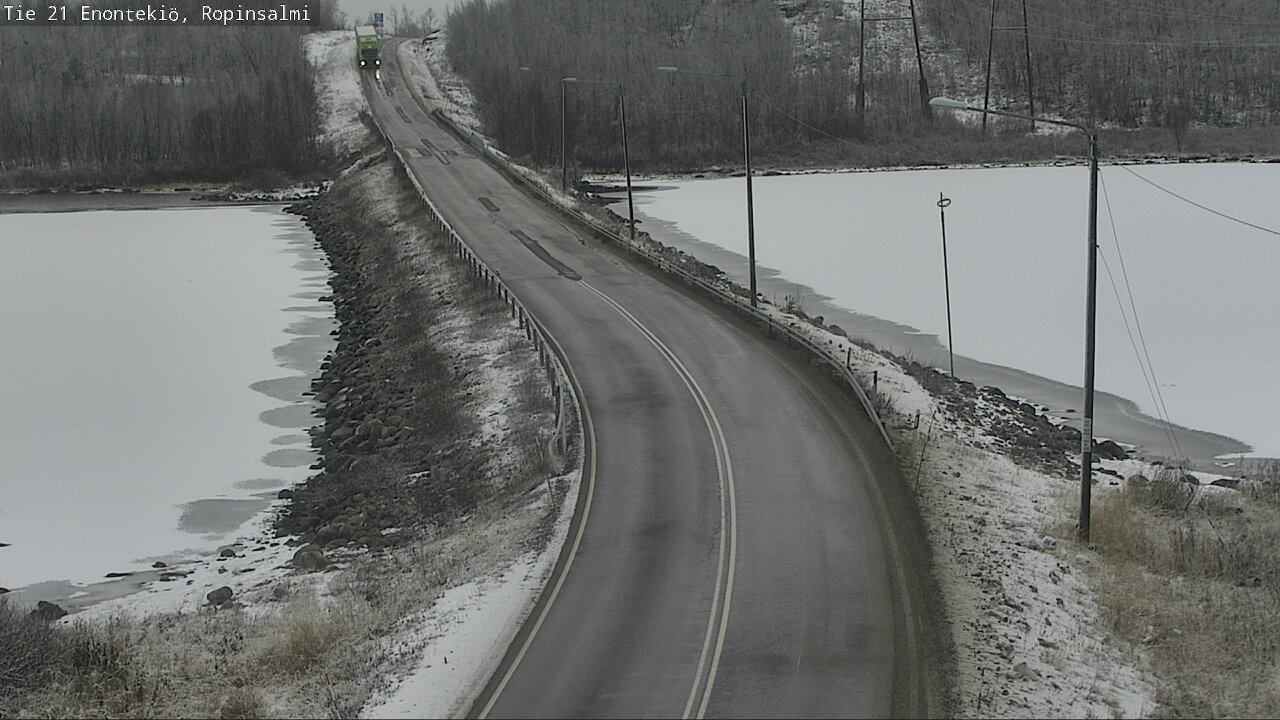 Kelikamerat Kuva Tie 21 Enontekiö, Ropinsalmi, Enontekiö, Lappi