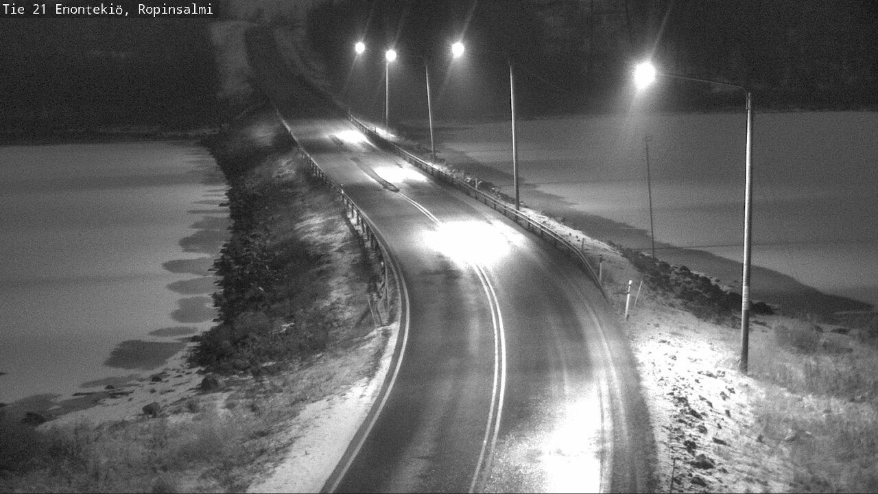 Kelikamerat Kuva Tie 21 Enontekiö, Ropinsalmi, Enontekiö, Lappi