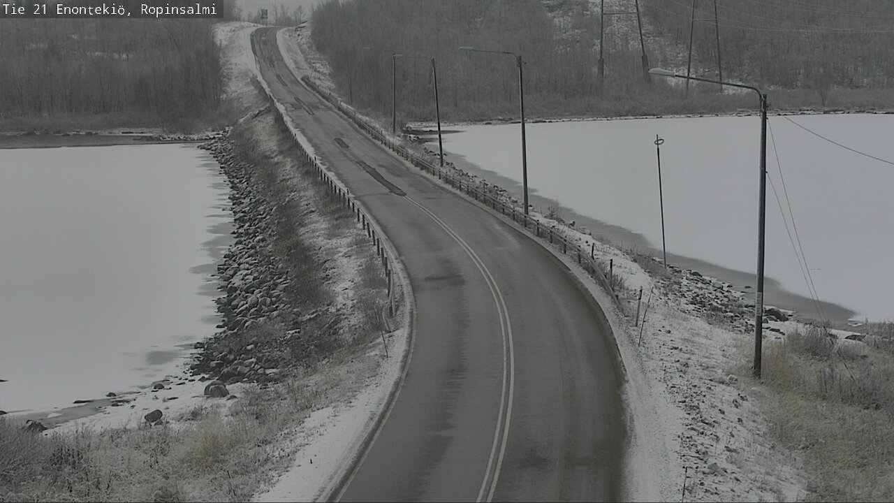 Kelikamerat Kuva Tie 21 Enontekiö, Ropinsalmi, Enontekiö, Lappi