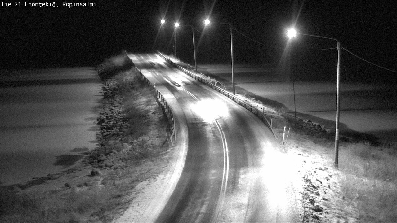 Kelikamerat Kuva Tie 21 Enontekiö, Ropinsalmi, Enontekiö, Lappi