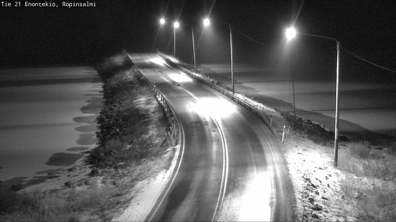 Kelikamerat Kuva Tie 21 Enontekiö, Ropinsalmi, Enontekiö, Lappi