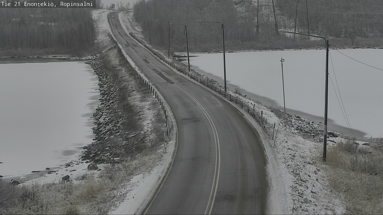 Kelikamerat Kuva Tie 21 Enontekiö, Ropinsalmi, Enontekiö, Lappi