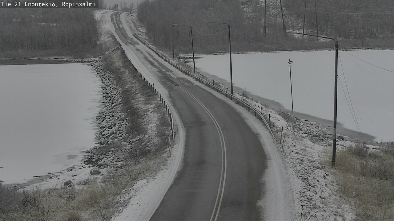 Kelikamerat Kuva Tie 21 Enontekiö, Ropinsalmi, Enontekiö, Lappi