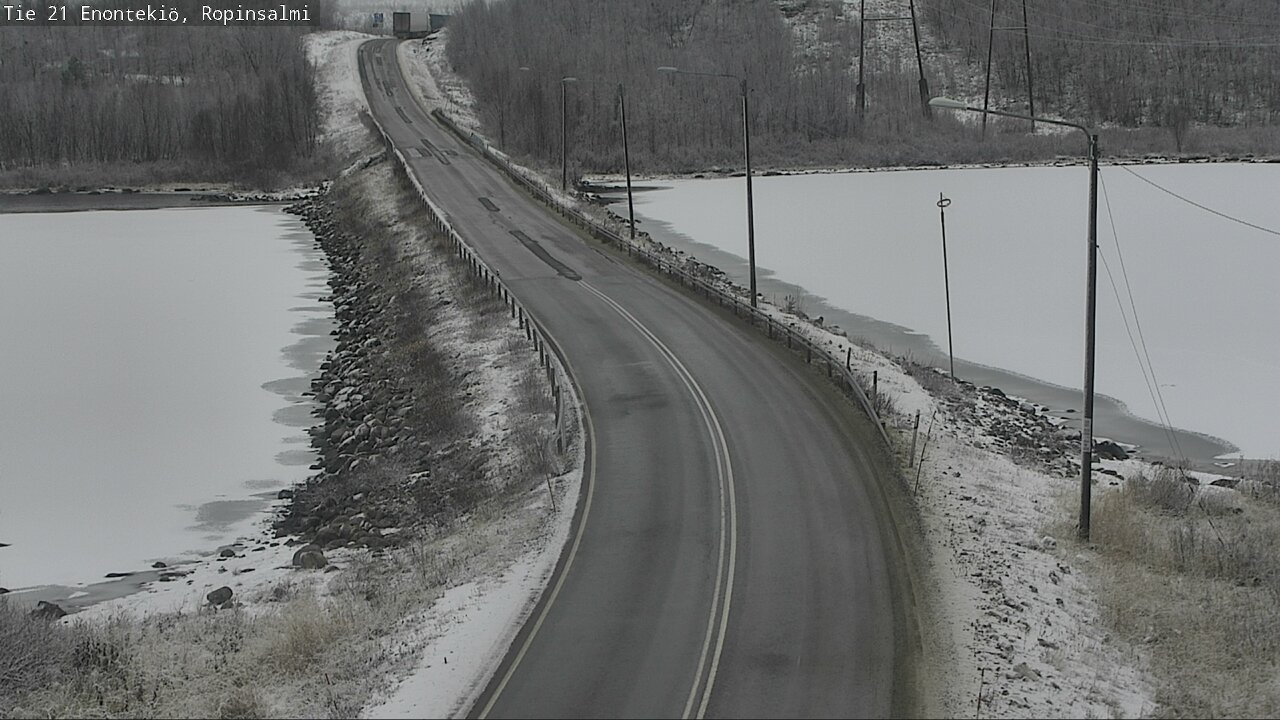 Kelikamerat Kuva Tie 21 Enontekiö, Ropinsalmi, Enontekiö, Lappi