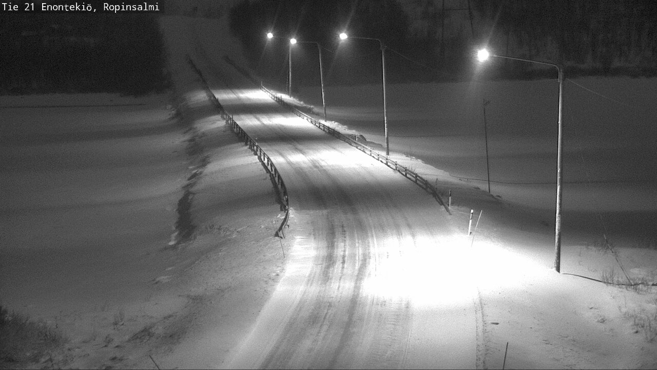 Kelikamerat Kuva Tie 21 Enontekiö, Ropinsalmi, Enontekiö, Lappi