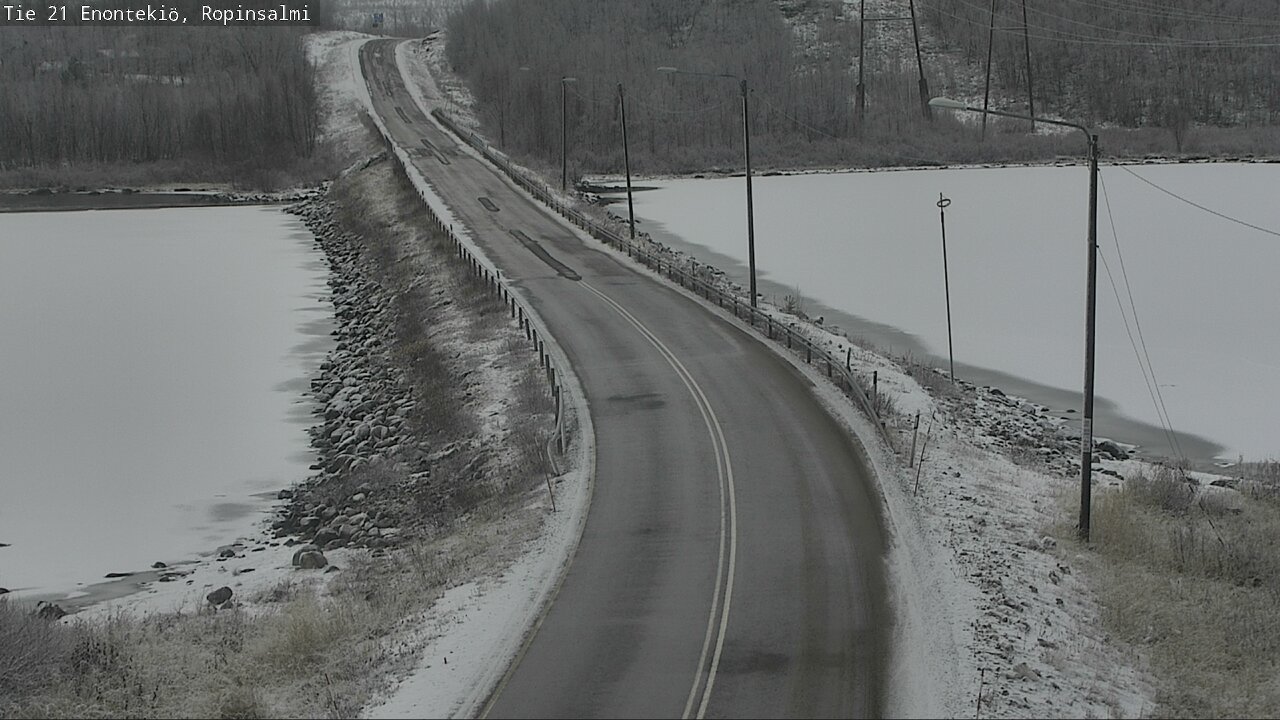 Kelikamerat Kuva Tie 21 Enontekiö, Ropinsalmi, Enontekiö, Lappi