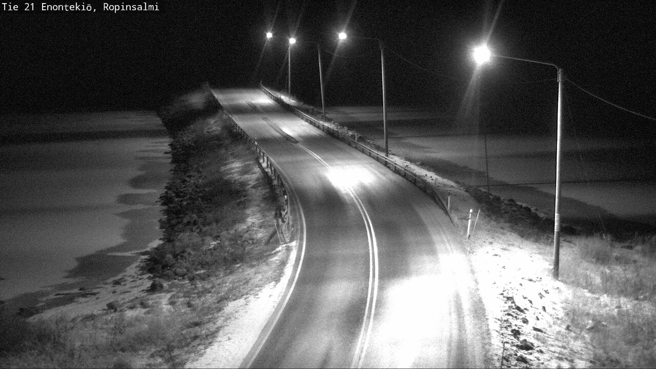 Kelikamerat Kuva Tie 21 Enontekiö, Ropinsalmi, Enontekiö, Lappi