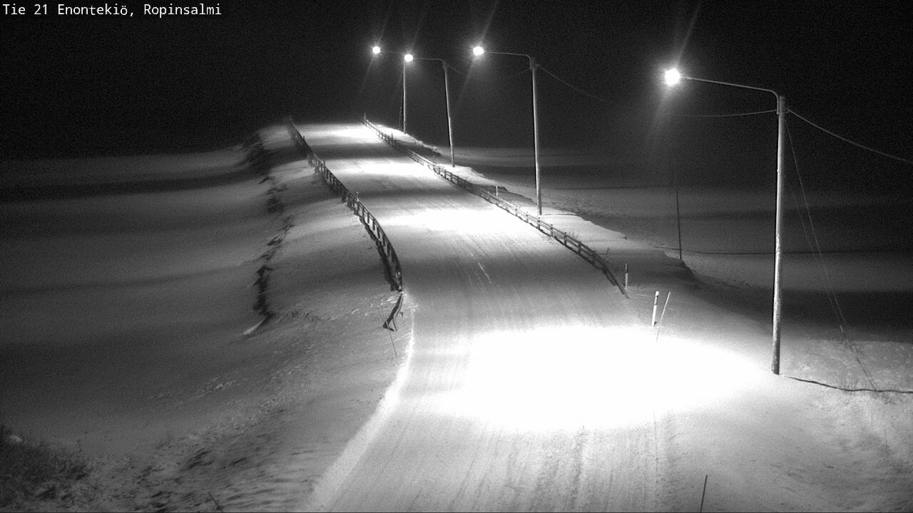 Kelikamerat Kuva Tie 21 Enontekiö, Ropinsalmi, Enontekiö, Lappi