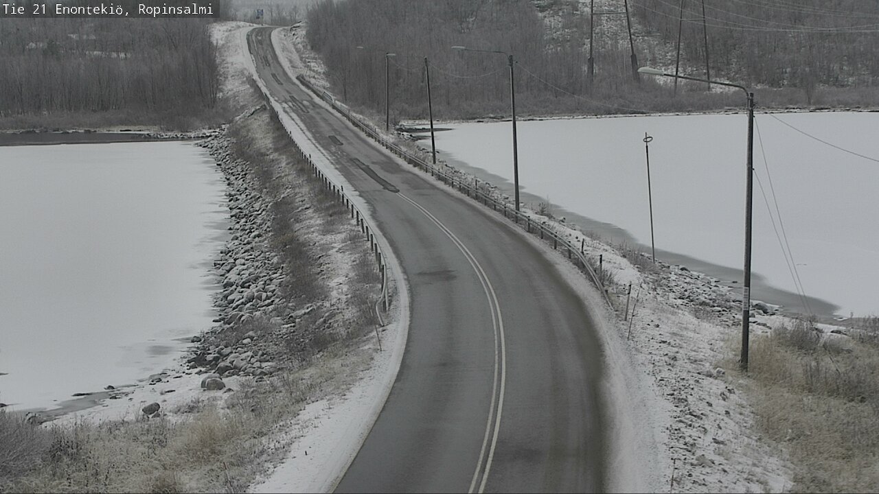 Kelikamerat Kuva Tie 21 Enontekiö, Ropinsalmi, Enontekiö, Lappi