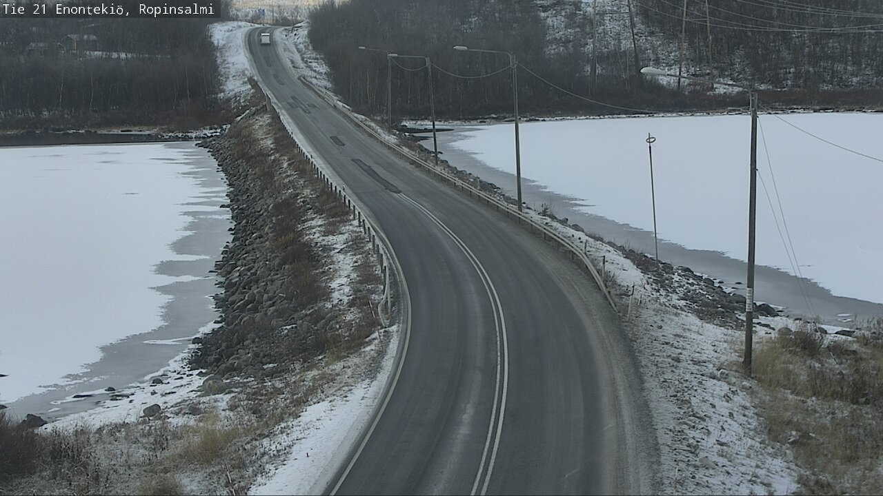 Kelikamerat Kuva Tie 21 Enontekiö, Ropinsalmi, Enontekiö, Lappi