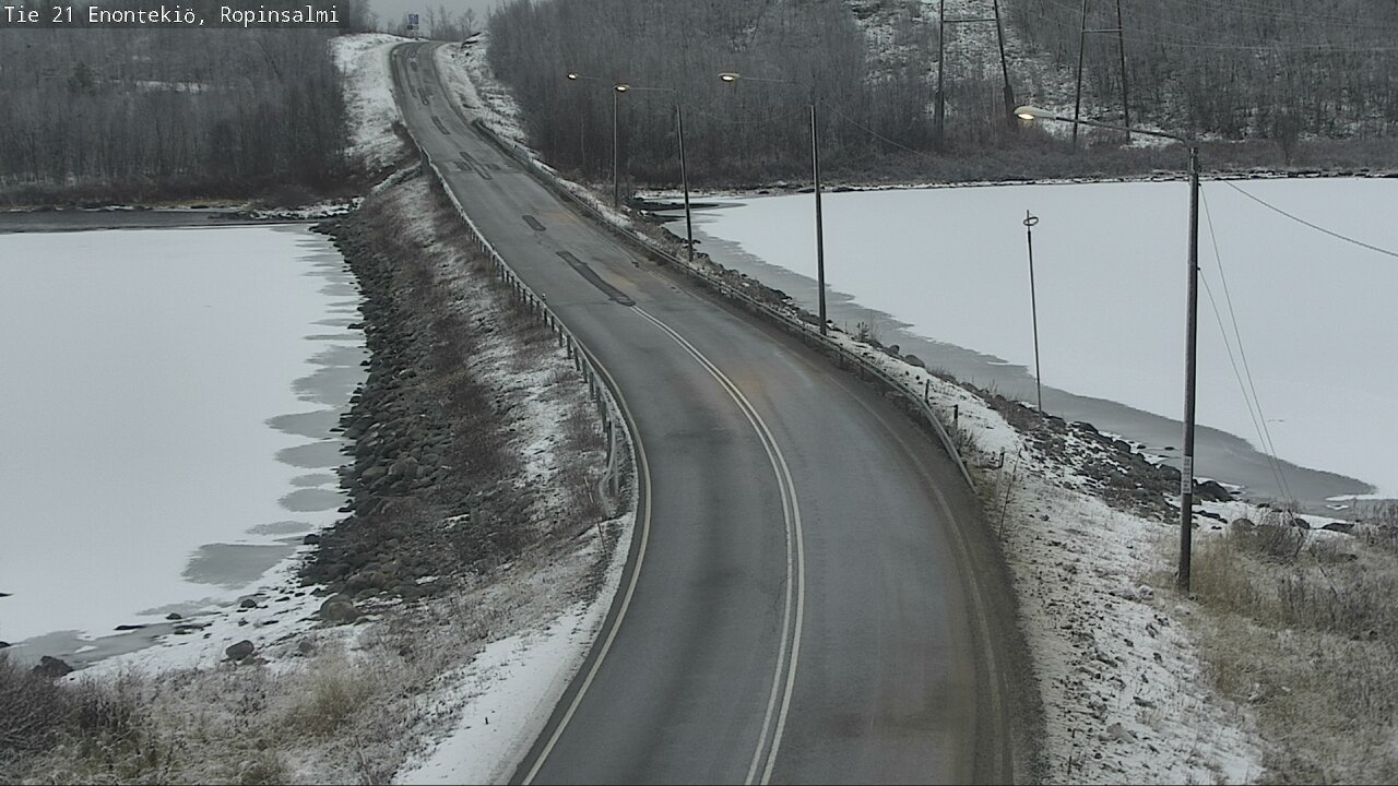 Kelikamerat Kuva Tie 21 Enontekiö, Ropinsalmi, Enontekiö, Lappi