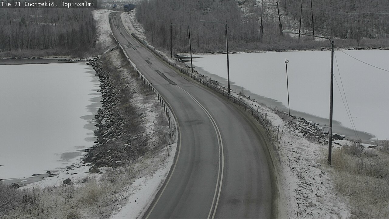 Kelikamerat Kuva Tie 21 Enontekiö, Ropinsalmi, Enontekiö, Lappi